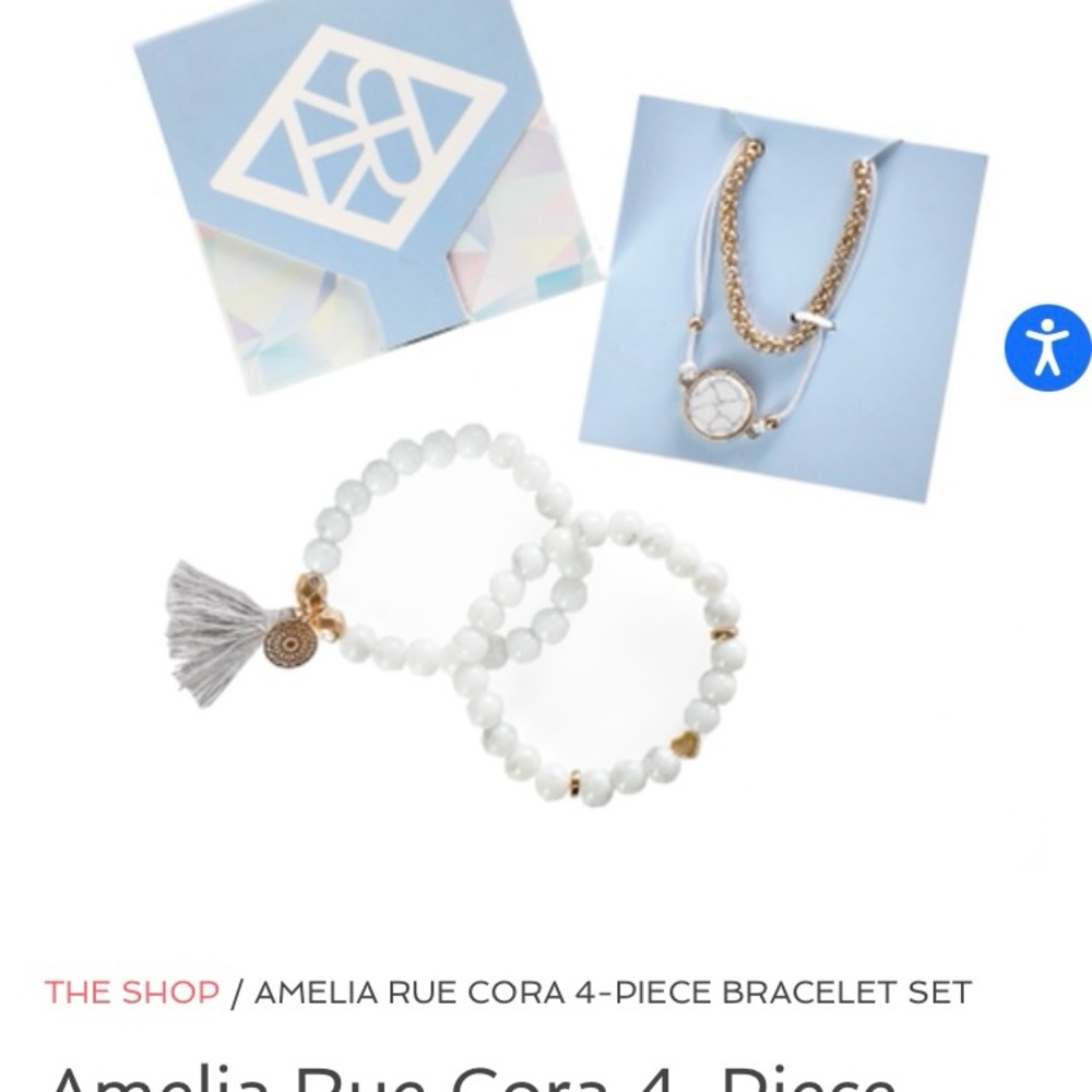 🎁Amelia Rue Cora 4-Piece Bracelet Set Cowgirl Carter theme?